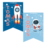 Stickers para doblar SPACE 12u Pers